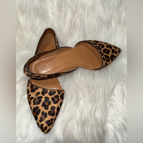 J. Crew Brown and Black Leopard Print Flats - Picture 8 of 11
